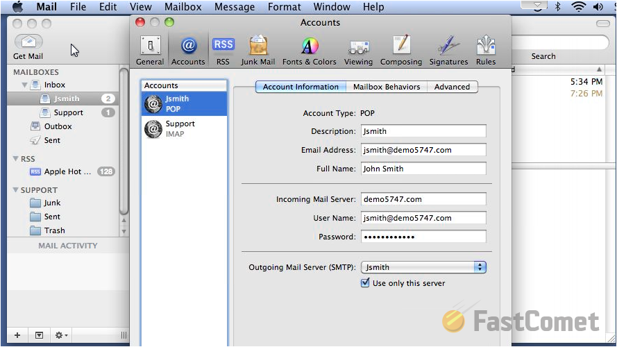 setup mac mail server