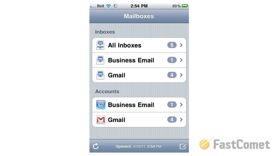 gmail iphone