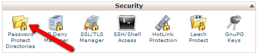 cpanel-password-protect-directories